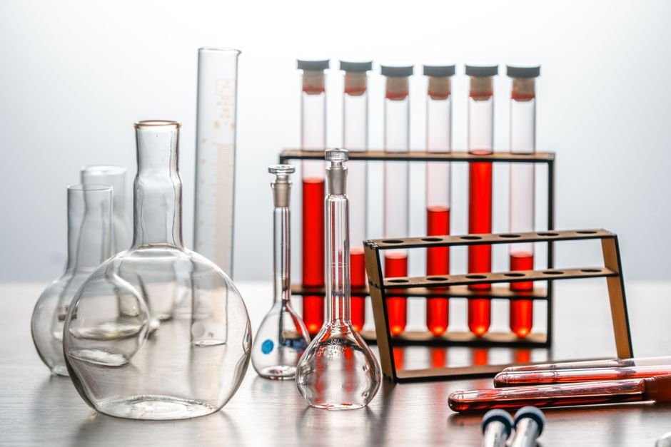 Private label skincare range in production